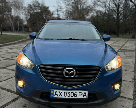 Синий Мазда СХ-5, объемом двигателя 2.5 л и пробегом 241 тыс. км за 12500 $, фото 1 на Automoto.ua