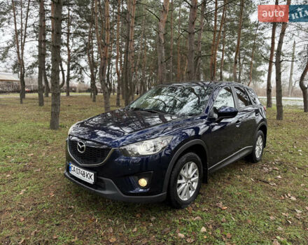 Синий Мазда СХ-5, объемом двигателя 2.19 л и пробегом 275 тыс. км за 12500 $, фото 1 на Automoto.ua