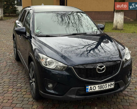 Синий Мазда СХ-5, объемом двигателя 2.2 л и пробегом 180 тыс. км за 13500 $, фото 4 на Automoto.ua