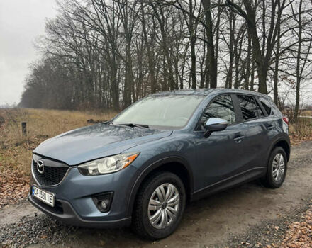 Синий Мазда СХ-5, объемом двигателя 2.49 л и пробегом 118 тыс. км за 13200 $, фото 1 на Automoto.ua