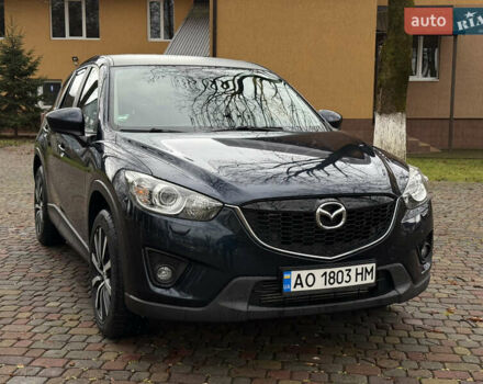 Синий Мазда СХ-5, объемом двигателя 2.2 л и пробегом 180 тыс. км за 13500 $, фото 1 на Automoto.ua