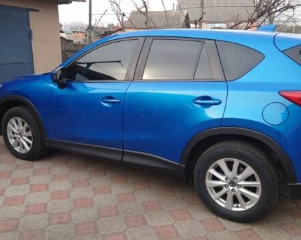 Синий Мазда СХ-5, объемом двигателя 2.5 л и пробегом 223 тыс. км за 12500 $, фото 3 на Automoto.ua