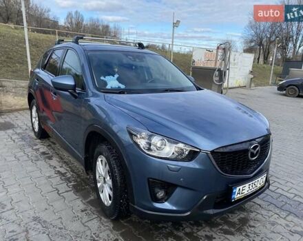 Синий Мазда СХ-5, объемом двигателя 2.2 л и пробегом 276 тыс. км за 13999 $, фото 1 на Automoto.ua