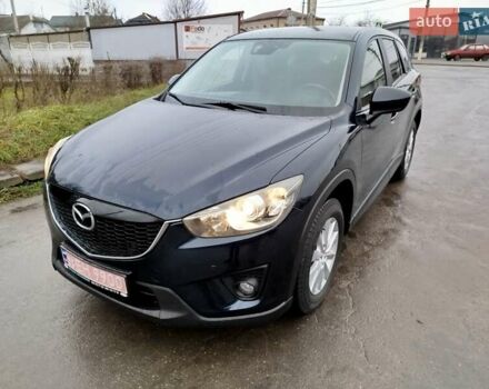 Синий Мазда СХ-5, объемом двигателя 2.2 л и пробегом 170 тыс. км за 14500 $, фото 1 на Automoto.ua