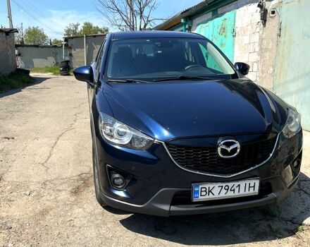 Синий Мазда СХ-5, объемом двигателя 2.2 л и пробегом 234 тыс. км за 13800 $, фото 1 на Automoto.ua