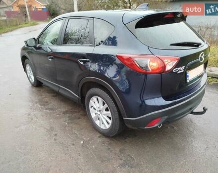 Синий Мазда СХ-5, объемом двигателя 2.2 л и пробегом 170 тыс. км за 14500 $, фото 5 на Automoto.ua
