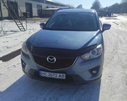 Синий Мазда СХ-5, объемом двигателя 2.19 л и пробегом 248 тыс. км за 14300 $, фото 1 на Automoto.ua