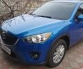 Синий Мазда СХ-5, объемом двигателя 2.5 л и пробегом 223 тыс. км за 12500 $, фото 1 на Automoto.ua