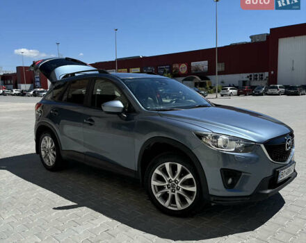 Синий Мазда СХ-5, объемом двигателя 2.2 л и пробегом 224 тыс. км за 17000 $, фото 1 на Automoto.ua