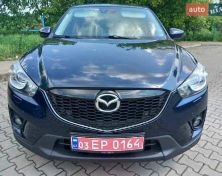 Синий Мазда СХ-5, объемом двигателя 2.2 л и пробегом 235 тыс. км за 15000 $, фото 1 на Automoto.ua