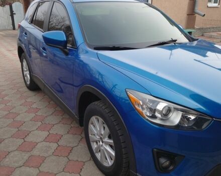 Синий Мазда СХ-5, объемом двигателя 2.5 л и пробегом 223 тыс. км за 12500 $, фото 1 на Automoto.ua