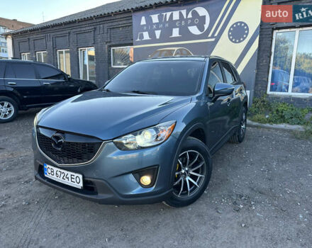 Синий Мазда СХ-5, объемом двигателя 2.49 л и пробегом 180 тыс. км за 12999 $, фото 1 на Automoto.ua
