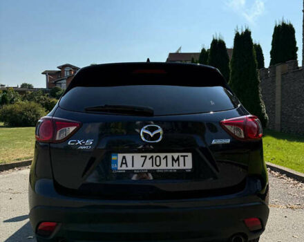Синий Мазда СХ-5, объемом двигателя 2.5 л и пробегом 244 тыс. км за 16000 $, фото 2 на Automoto.ua