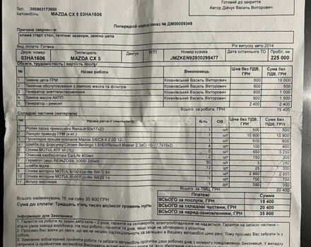 Синій Мазда СХ-5, об'ємом двигуна 2.19 л та пробігом 239 тис. км за 16100 $, фото 21 на Automoto.ua