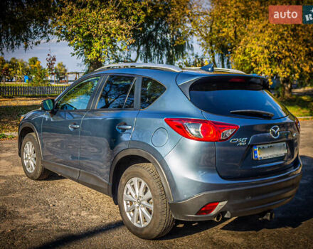 Синий Мазда СХ-5, объемом двигателя 2.5 л и пробегом 80 тыс. км за 16400 $, фото 4 на Automoto.ua