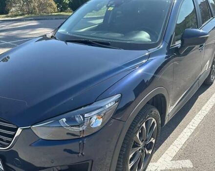 Синий Мазда СХ-5, объемом двигателя 2.2 л и пробегом 213 тыс. км за 16500 $, фото 1 на Automoto.ua