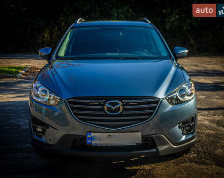 Синий Мазда СХ-5, объемом двигателя 2.5 л и пробегом 80 тыс. км за 16400 $, фото 1 на Automoto.ua