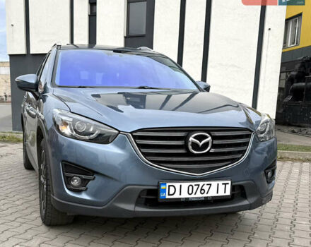 Синий Мазда СХ-5, объемом двигателя 2.49 л и пробегом 136 тыс. км за 13900 $, фото 1 на Automoto.ua