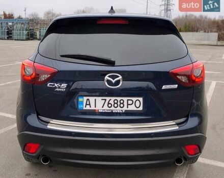 Синий Мазда СХ-5, объемом двигателя 2.5 л и пробегом 129 тыс. км за 16900 $, фото 3 на Automoto.ua