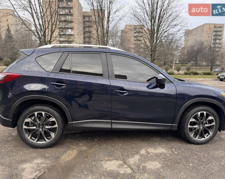 Синий Мазда СХ-5, объемом двигателя 2.49 л и пробегом 97 тыс. км за 16500 $, фото 1 на Automoto.ua