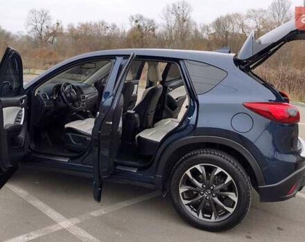 Синий Мазда СХ-5, объемом двигателя 2.5 л и пробегом 129 тыс. км за 16900 $, фото 6 на Automoto.ua