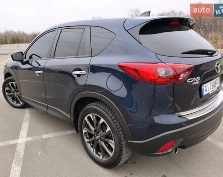 Синий Мазда СХ-5, объемом двигателя 2.5 л и пробегом 129 тыс. км за 16900 $, фото 4 на Automoto.ua