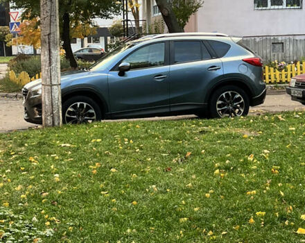 Синий Мазда СХ-5, объемом двигателя 2.49 л и пробегом 129 тыс. км за 14200 $, фото 5 на Automoto.ua