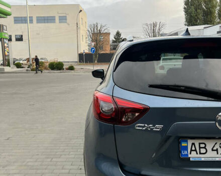 Синий Мазда СХ-5, объемом двигателя 2.49 л и пробегом 129 тыс. км за 14200 $, фото 2 на Automoto.ua