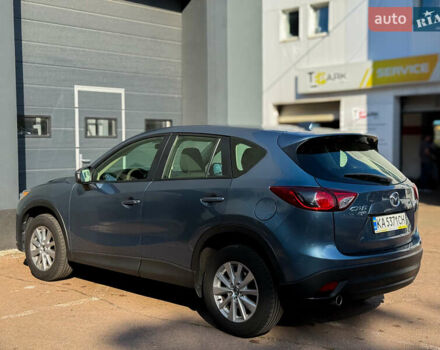 Синий Мазда СХ-5, объемом двигателя 2.49 л и пробегом 255 тыс. км за 13300 $, фото 3 на Automoto.ua