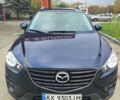 Синий Мазда СХ-5, объемом двигателя 2.5 л и пробегом 127 тыс. км за 16000 $, фото 1 на Automoto.ua