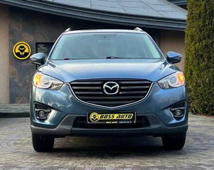 Синий Мазда СХ-5, объемом двигателя 2.5 л и пробегом 182 тыс. км за 13750 $, фото 1 на Automoto.ua