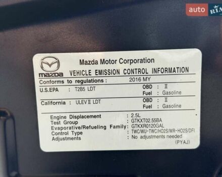Синій Мазда СХ-5, об'ємом двигуна 2.5 л та пробігом 123 тис. км за 14800 $, фото 26 на Automoto.ua