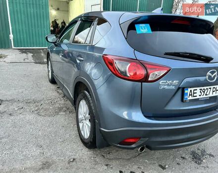 Синий Мазда СХ-5, объемом двигателя 2.49 л и пробегом 122 тыс. км за 15500 $, фото 2 на Automoto.ua