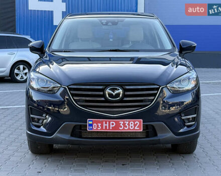 Мазда СХ-5 2016 в Ровно на Automoto.ua Синий Мазда СХ-5, объемом двигателя 2.2 л и пробегом 192 тыс. км за 15650 $, фото 3 на Automoto.ua