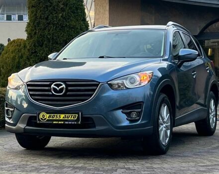 Синий Мазда СХ-5, объемом двигателя 2.5 л и пробегом 182 тыс. км за 13750 $, фото 2 на Automoto.ua