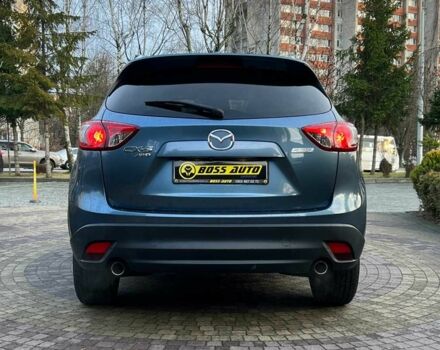 Синий Мазда СХ-5, объемом двигателя 2.5 л и пробегом 182 тыс. км за 13750 $, фото 5 на Automoto.ua