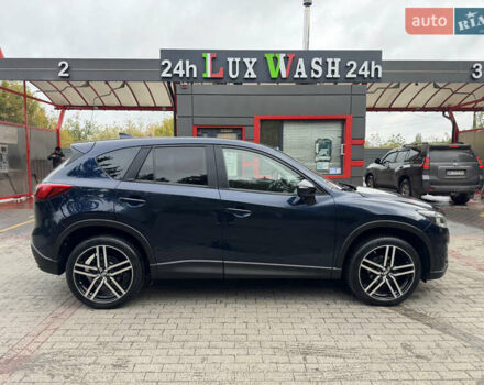 Синий Мазда СХ-5, объемом двигателя 2.2 л и пробегом 212 тыс. км за 14800 $, фото 5 на Automoto.ua