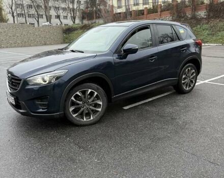 Синий Мазда СХ-5, объемом двигателя 2.19 л и пробегом 160 тыс. км за 15500 $, фото 1 на Automoto.ua