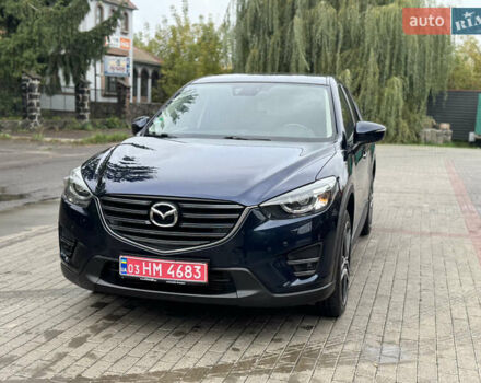 Синий Мазда СХ-5, объемом двигателя 2.2 л и пробегом 212 тыс. км за 14800 $, фото 1 на Automoto.ua