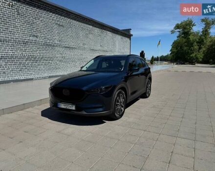 Синий Мазда СХ-5, объемом двигателя 2.5 л и пробегом 99 тыс. км за 19500 $, фото 1 на Automoto.ua