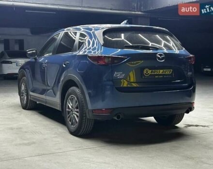 Синий Мазда СХ-5, объемом двигателя 2.5 л и пробегом 93 тыс. км за 19000 $, фото 1 на Automoto.ua
