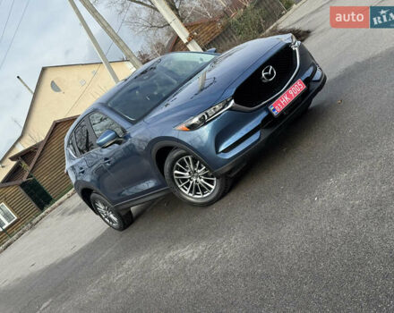 Синий Мазда СХ-5, объемом двигателя 2.5 л и пробегом 61 тыс. км за 18900 $, фото 3 на Automoto.ua