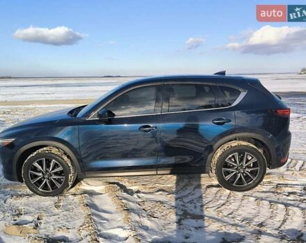 Синий Мазда СХ-5, объемом двигателя 2.5 л и пробегом 126 тыс. км за 18300 $, фото 2 на Automoto.ua