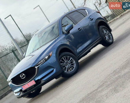 Синий Мазда СХ-5, объемом двигателя 2.5 л и пробегом 61 тыс. км за 18900 $, фото 4 на Automoto.ua