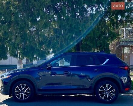 Синий Мазда СХ-5, объемом двигателя 2.5 л и пробегом 138 тыс. км за 21499 $, фото 4 на Automoto.ua