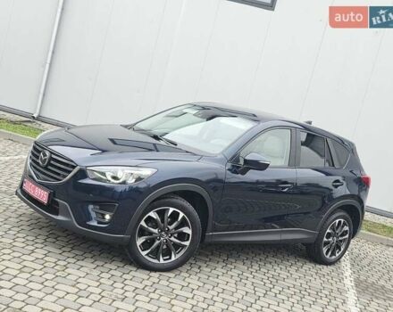 Синий Мазда СХ-5, объемом двигателя 2.2 л и пробегом 148 тыс. км за 18450 $, фото 1 на Automoto.ua