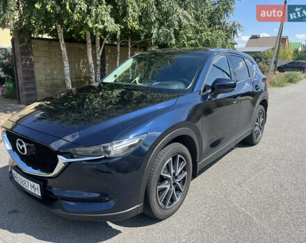 Синий Мазда СХ-5, объемом двигателя 2.19 л и пробегом 195 тыс. км за 22500 $, фото 2 на Automoto.ua