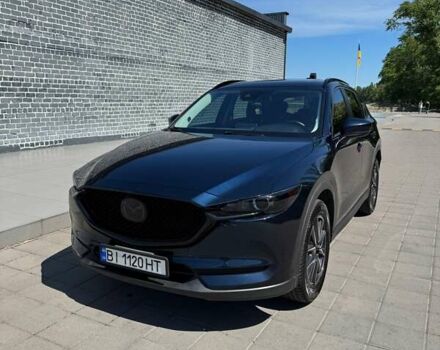 Синий Мазда СХ-5, объемом двигателя 2.5 л и пробегом 99 тыс. км за 19500 $, фото 3 на Automoto.ua
