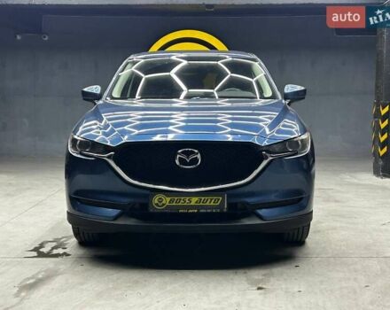Синий Мазда СХ-5, объемом двигателя 2.5 л и пробегом 93 тыс. км за 19000 $, фото 3 на Automoto.ua
