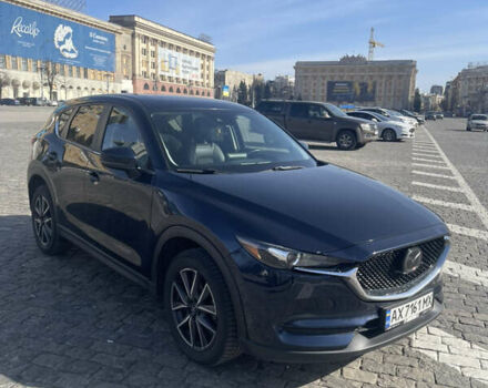 Синий Мазда СХ-5, объемом двигателя 2.5 л и пробегом 107 тыс. км за 22000 $, фото 2 на Automoto.ua